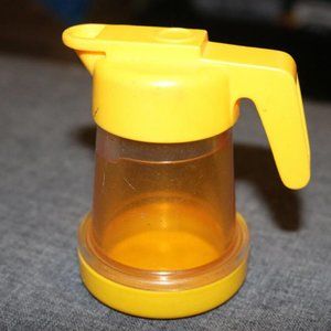 VTG FISHER PRICE Play Food Fun Tikes Breakfast Waffle Pancake MAPLE SYRUP 1987